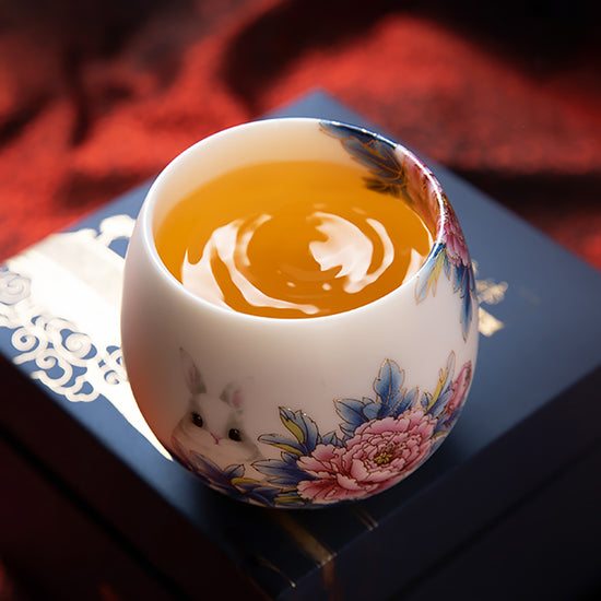 Rabbit & Peony — Kingwares Tea Cups | Kingwares